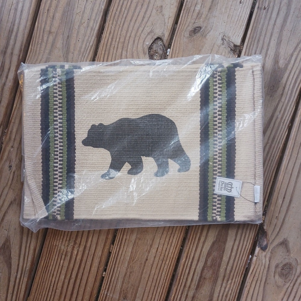 Set of 4: Decorative Placemats 18" x 12" NOS 100% COTTON
